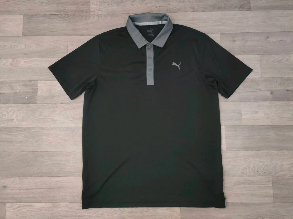 Puma Golf Polo Shirt Mens Large - Image 1