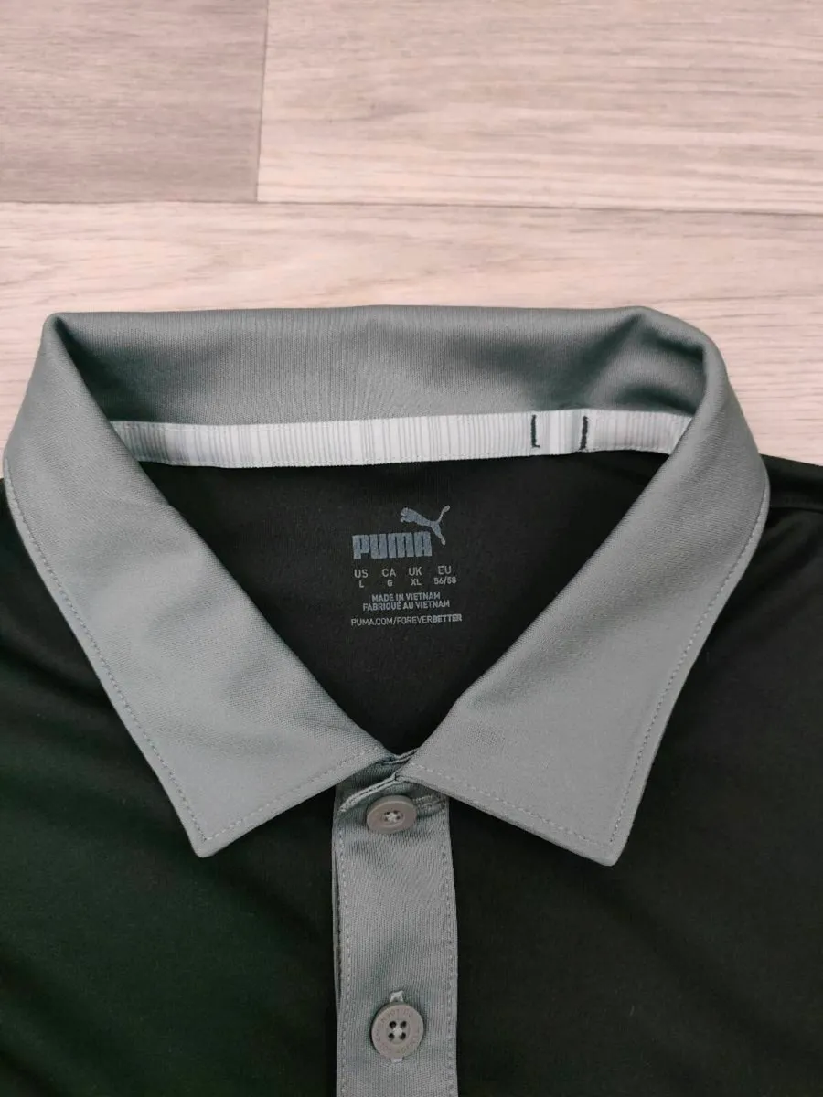 Puma Golf Polo Shirt Mens Large - Image 4