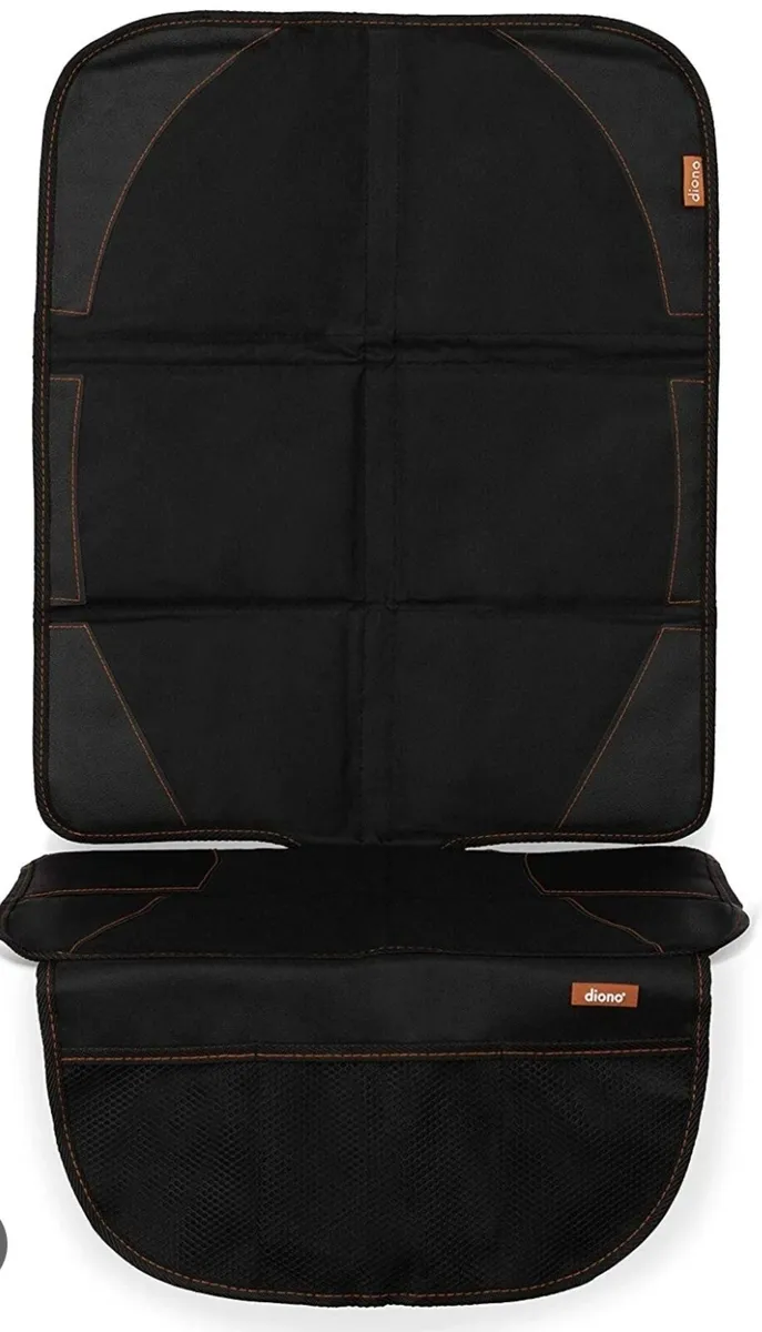 Diono Ultra Mat - Black Car Seat Protector - Image 1