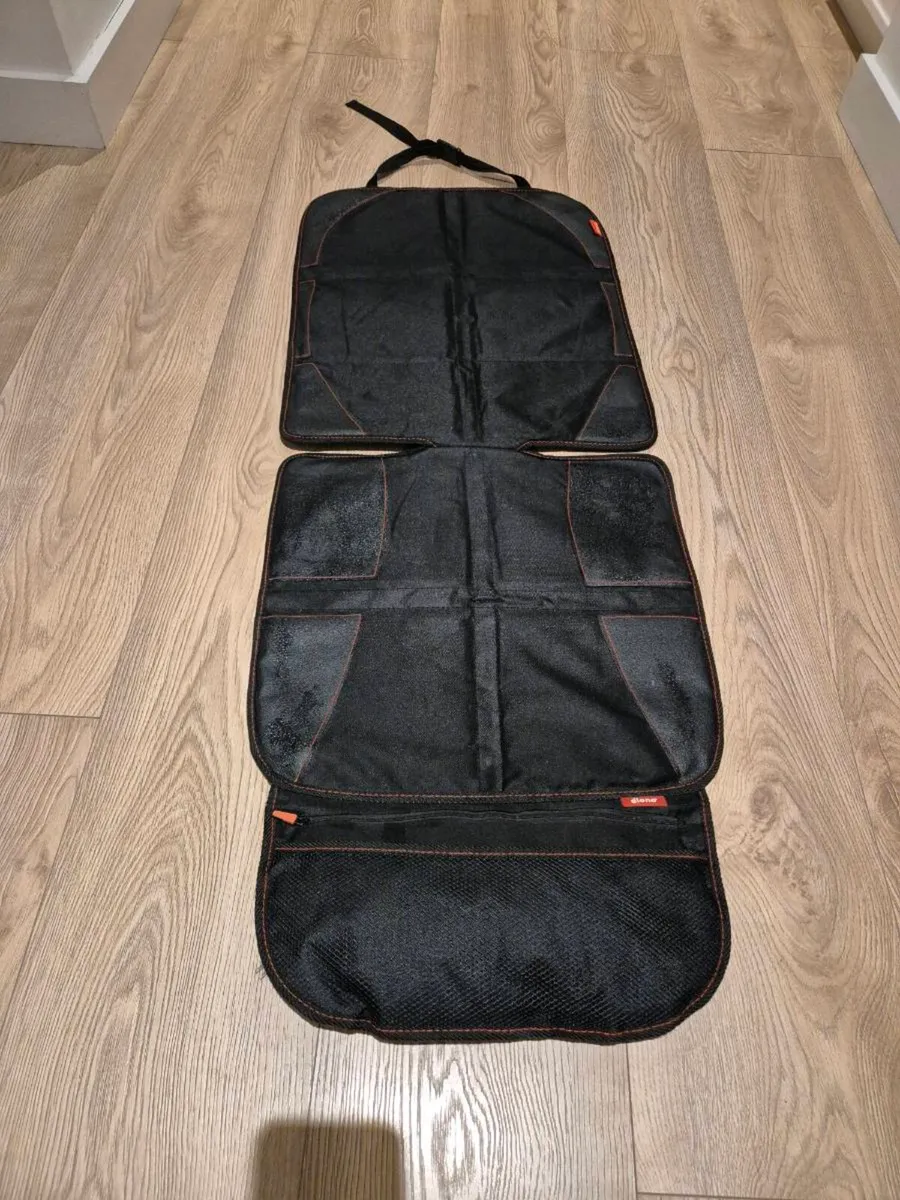 Diono Ultra Mat - Black Car Seat Protector - Image 2