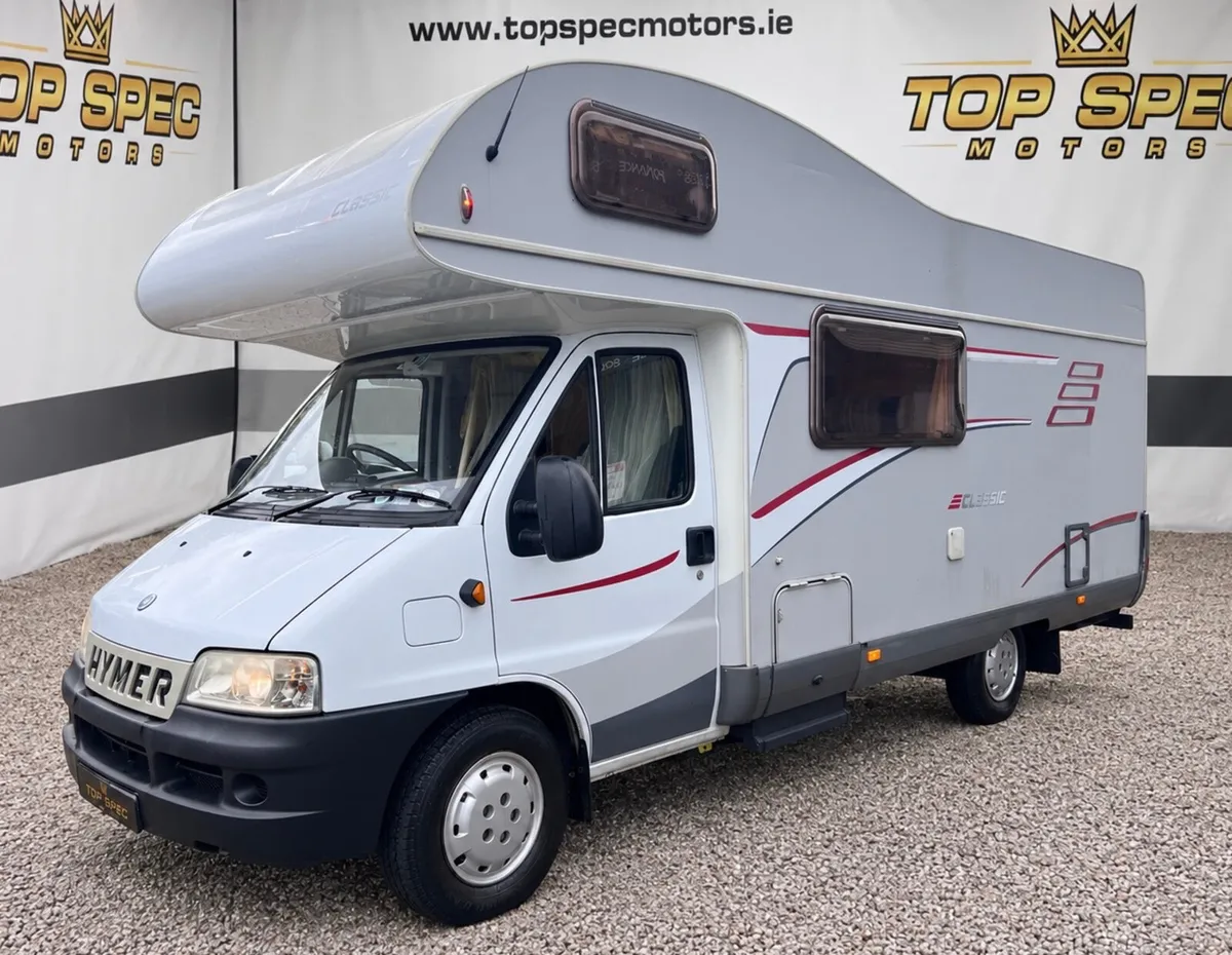 2006 HYMER CLASSIC — 71,000 MILES — FAMILY MOTORHO - Image 2