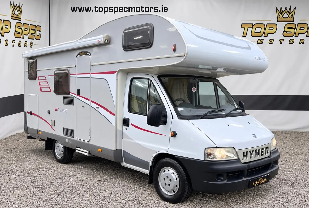 2006 HYMER CLASSIC — 71,000 MILES — FAMILY MOTORHO - Image 1