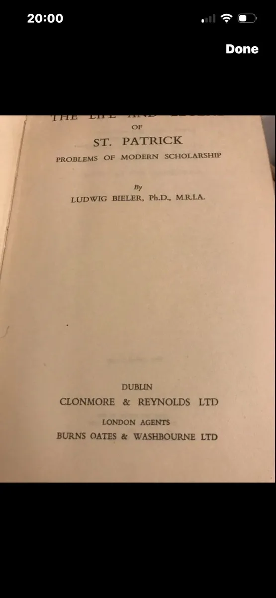 1st Edition 1949 -Life & Legend of St Patrick -19 - Image 2