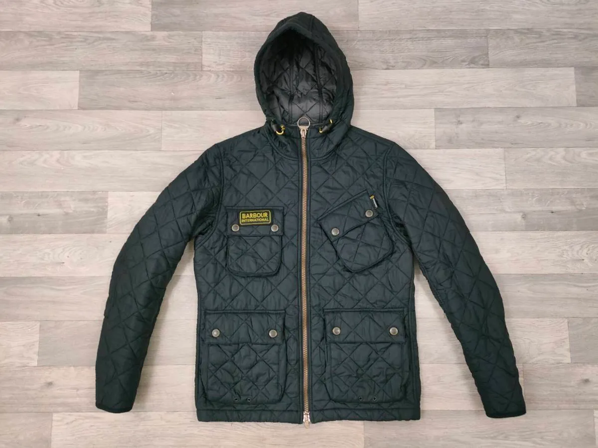 Barbour International Paxton Quilted Jacket S/M - Image 1
