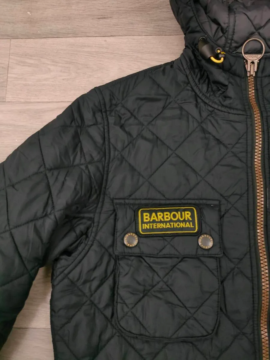 Barbour International Paxton Quilted Jacket S/M - Image 3