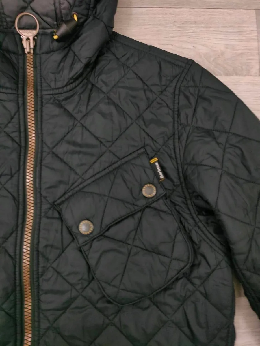 Barbour International Paxton Quilted Jacket S/M - Image 4