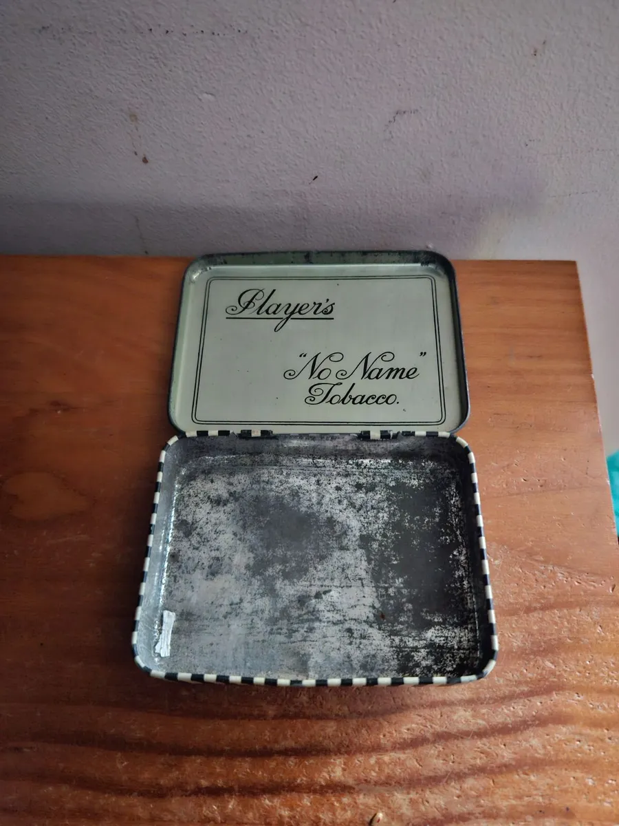 Vintage Players No Name Tobacco Tin - Image 2