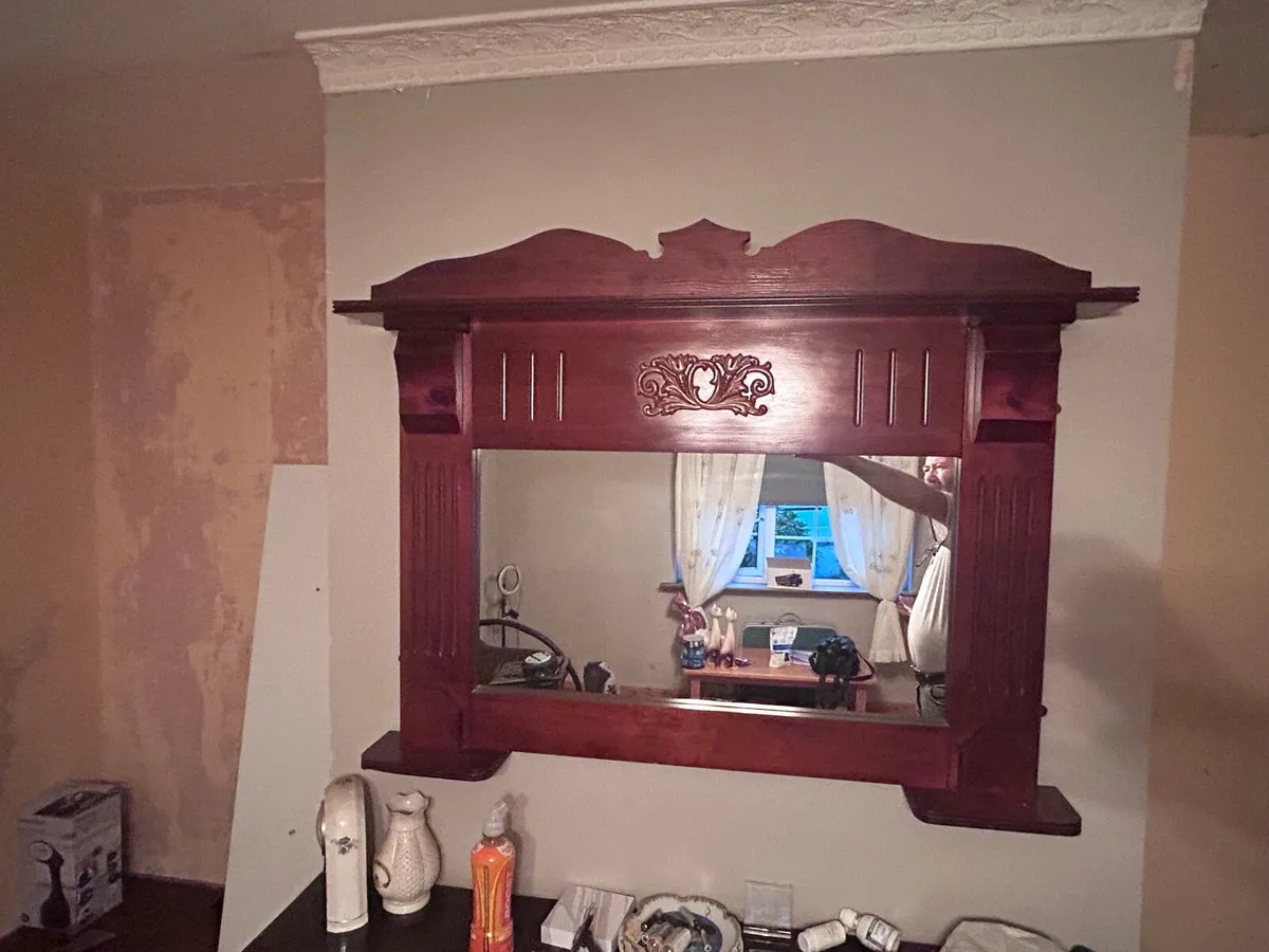 Over mantel mirrow - Image 2