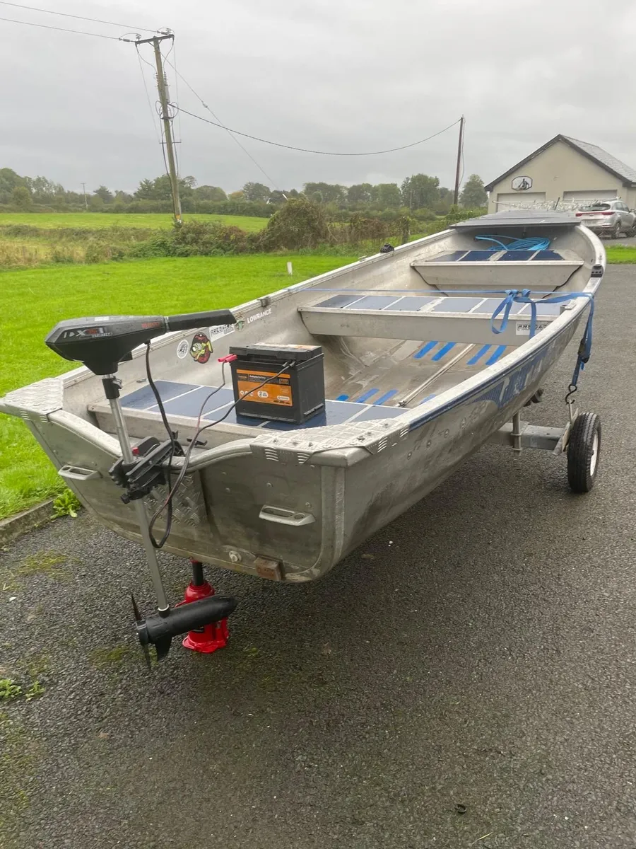 Linder 440 aluminium boat - Image 1