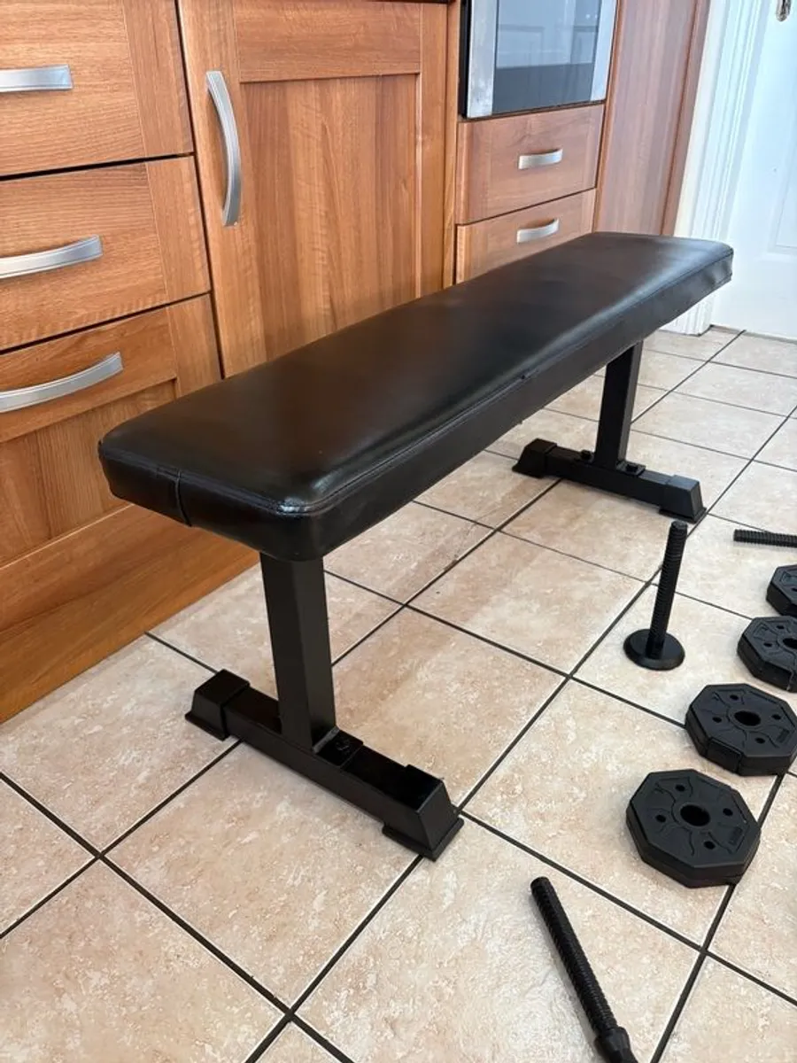 Nice Handy Gy Weights / Bench Set!! - Image 2
