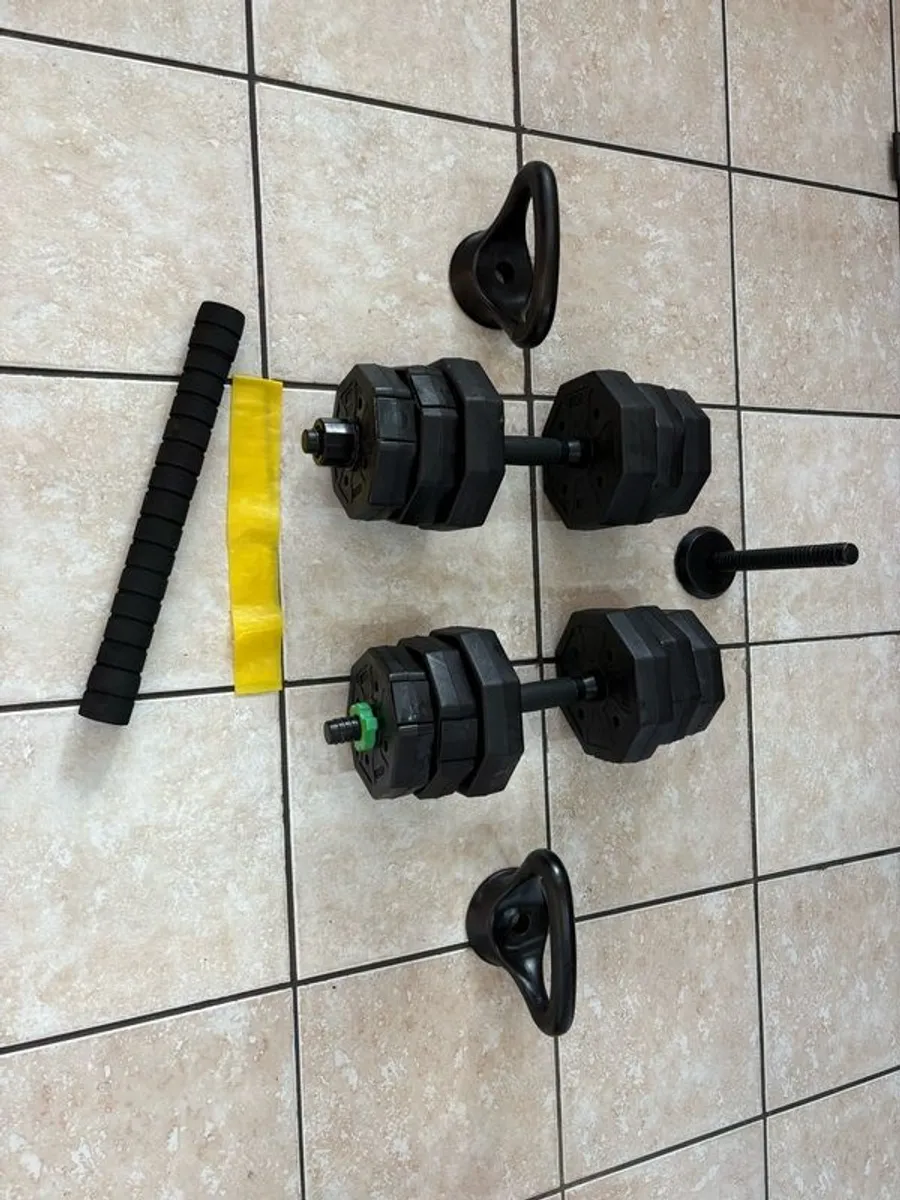 Nice Handy Gy Weights / Bench Set!! - Image 4