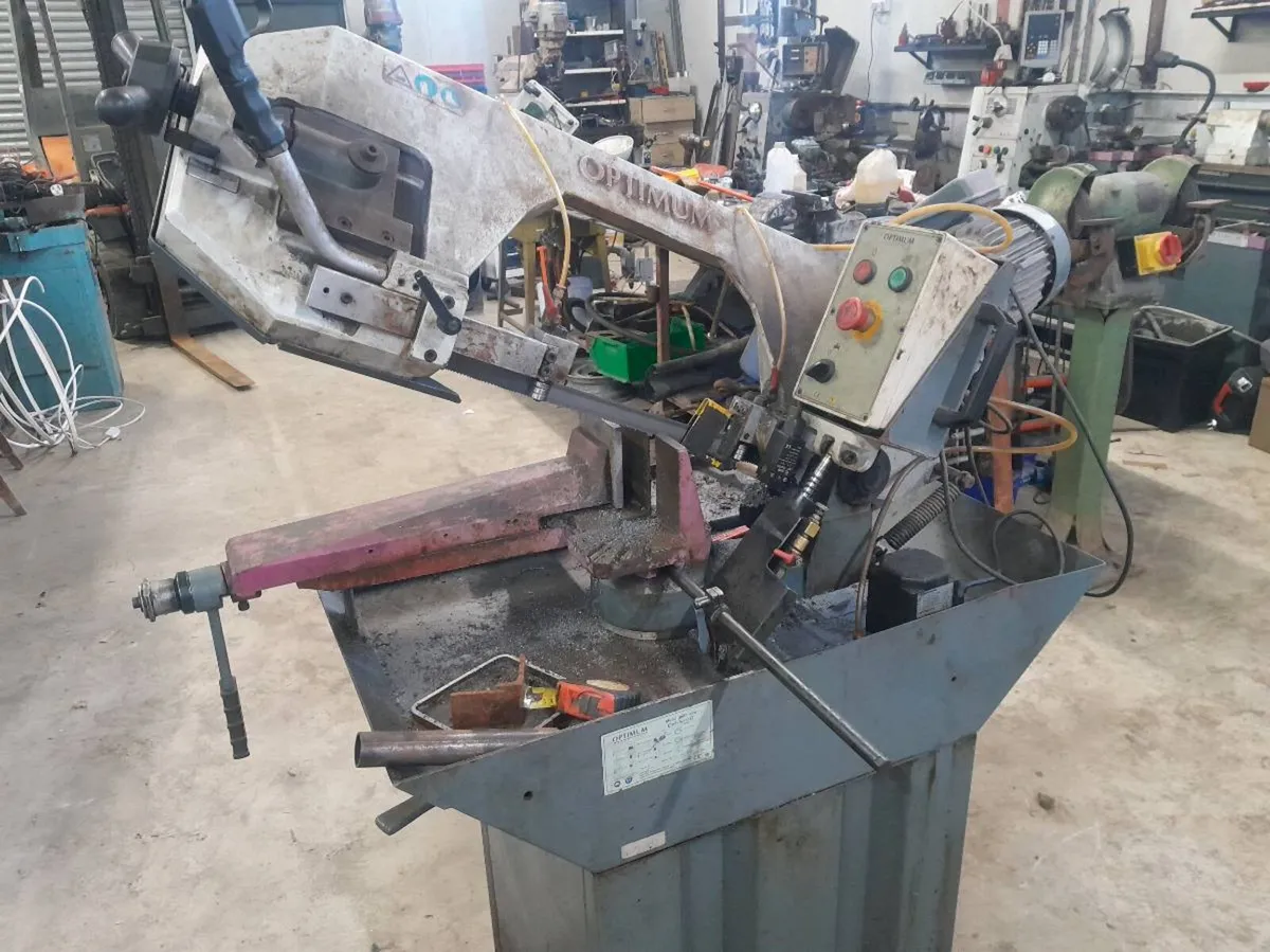 Optimum metal bandsaw - Image 1