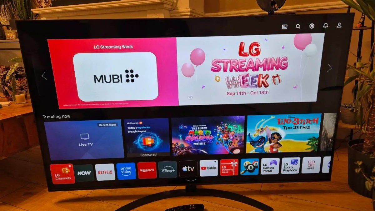LG 65” 4K UHD Smart TV - Image 1
