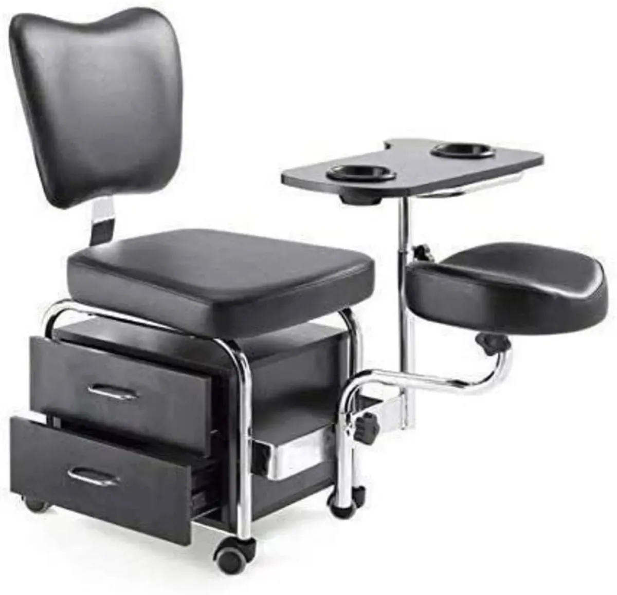 Manicure Table with Stool Beauty Salon Station - Image 4