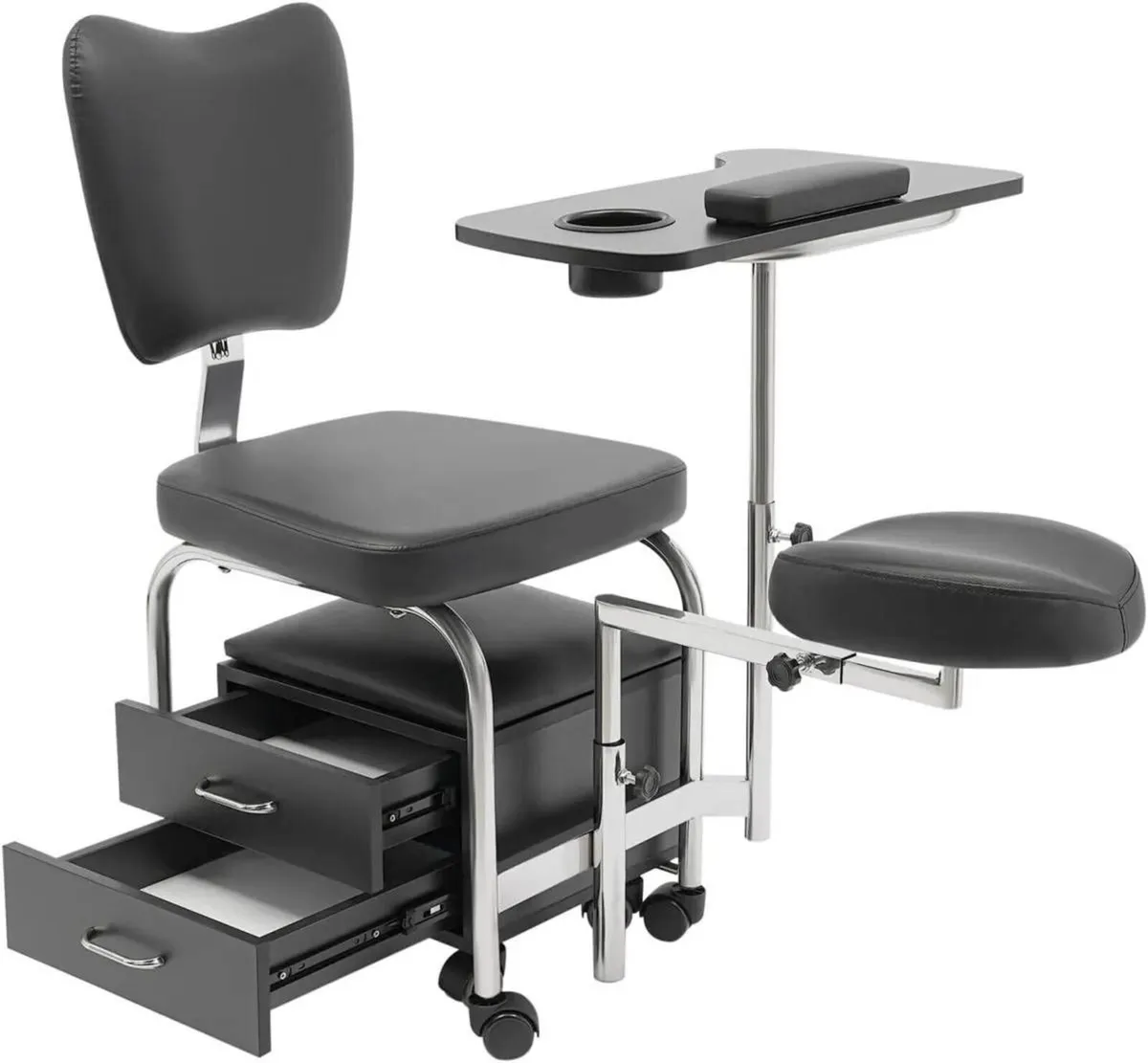 Manicure Pedicure Nail Station Beauty Table Set - Image 2