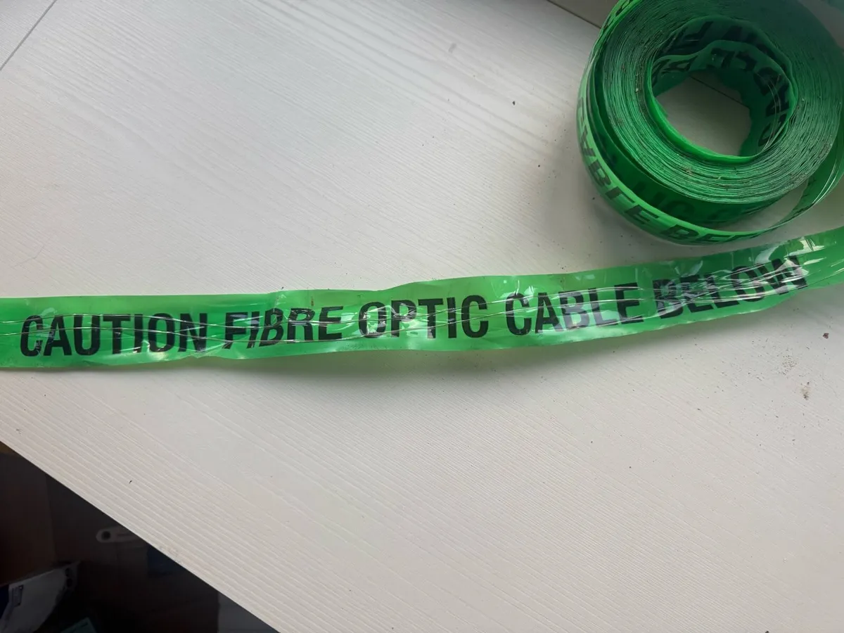 Caution Fibre Optic Below Tape For Sale - Image 2