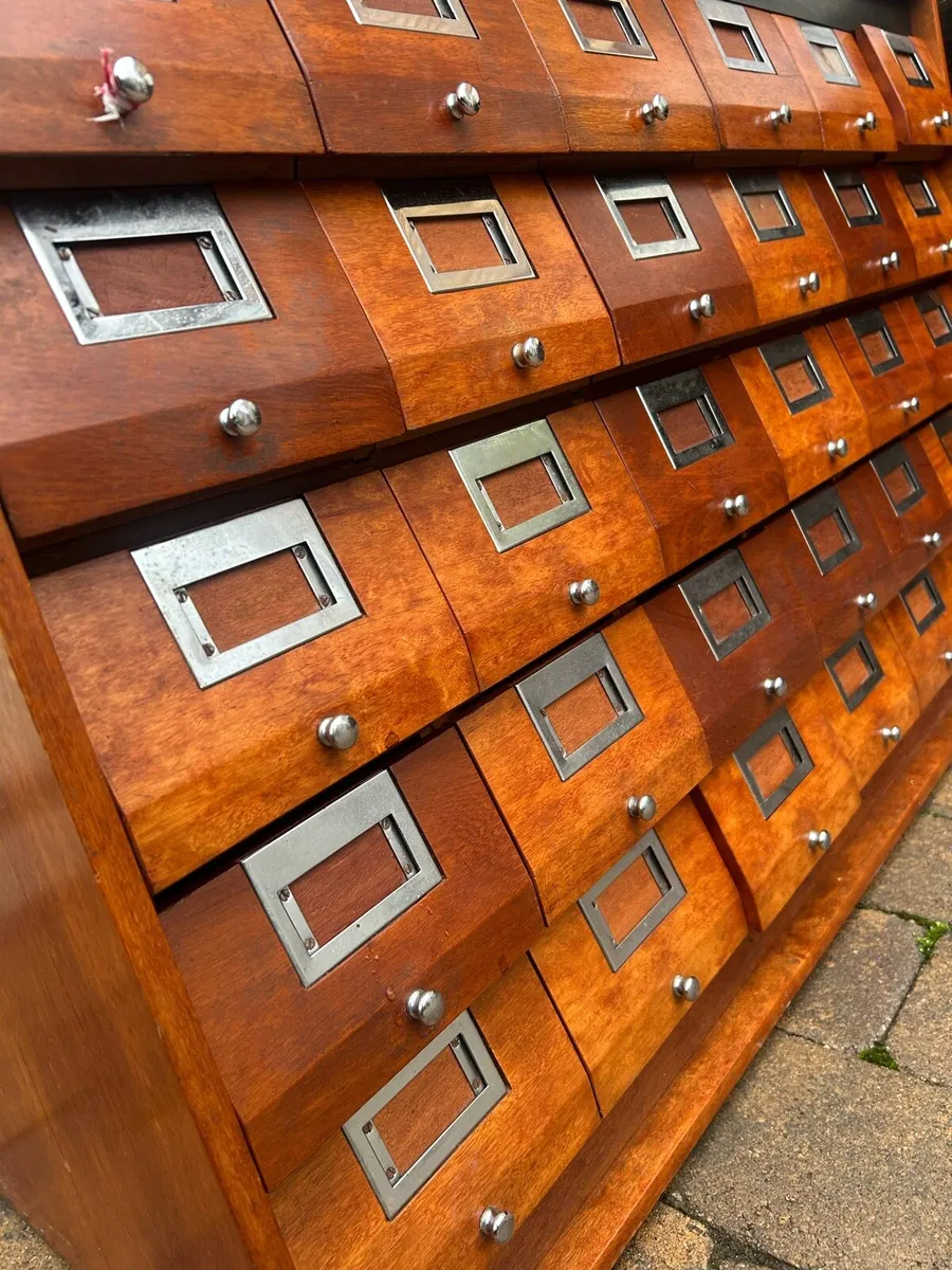 Antique Haberdashery multiple drawer cabinet - Image 1