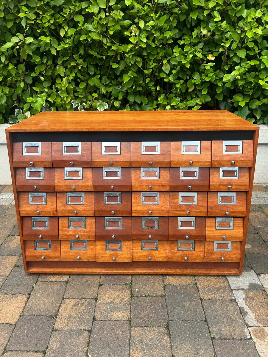 Antique Haberdashery multiple drawer cabinet - Image 2