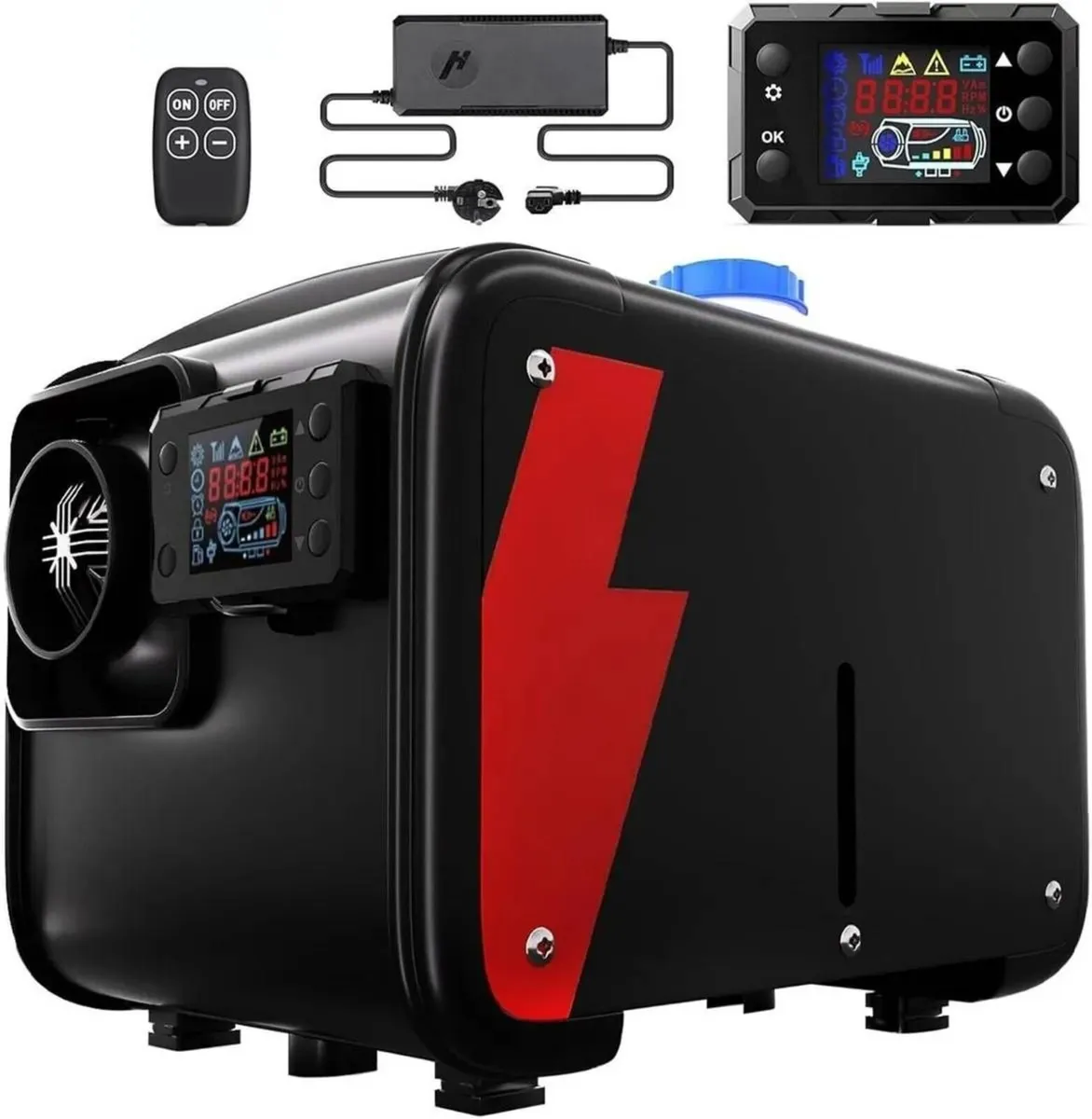 8KW Diesel Air Heater with Remote Control - Image 1