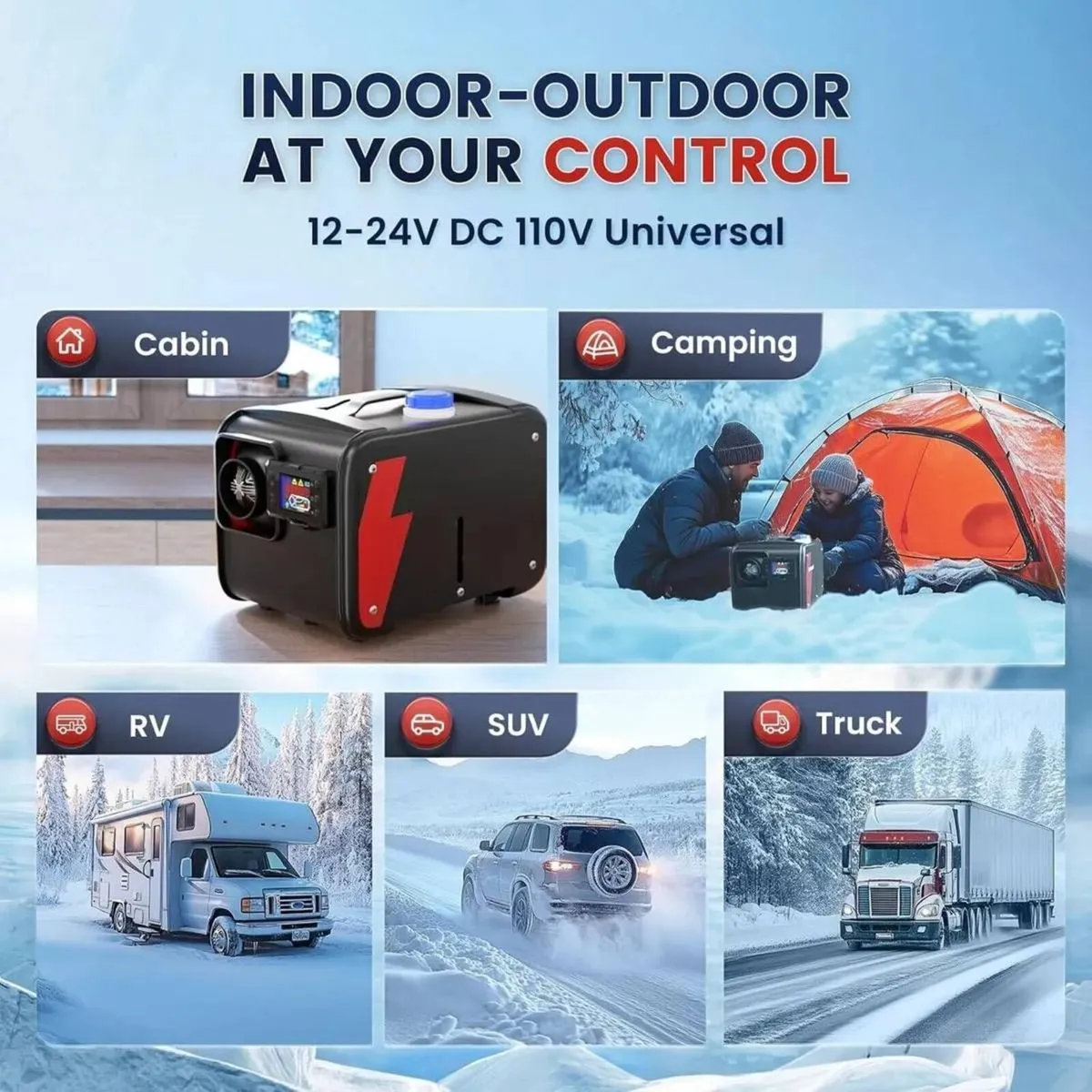 8KW Diesel Air Heater with Remote Control - Image 4