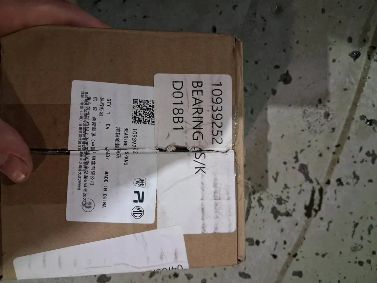 Mg 4 front wheel bearing - Image 2