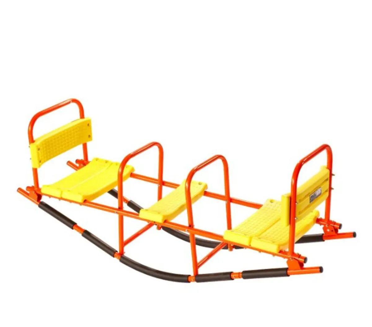 3 Seater Kids Rocking Seesaw Outdoor Metal Teeter - Image 4
