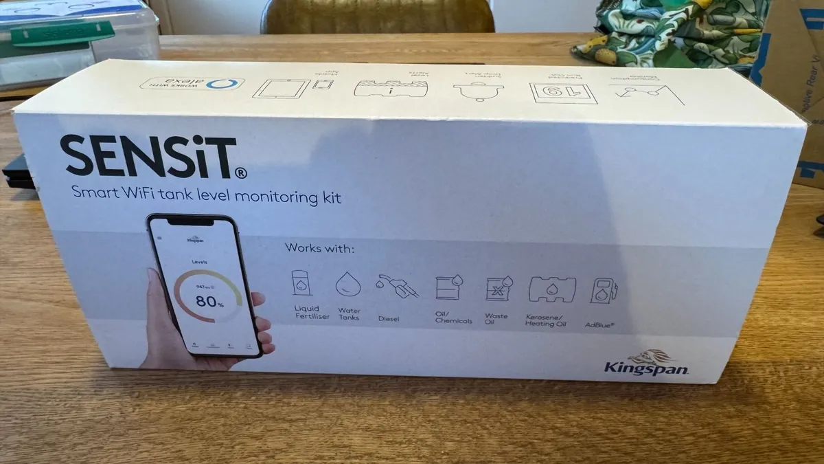 Kingspan Sensit Smart WiFi tank level monitor - Image 1