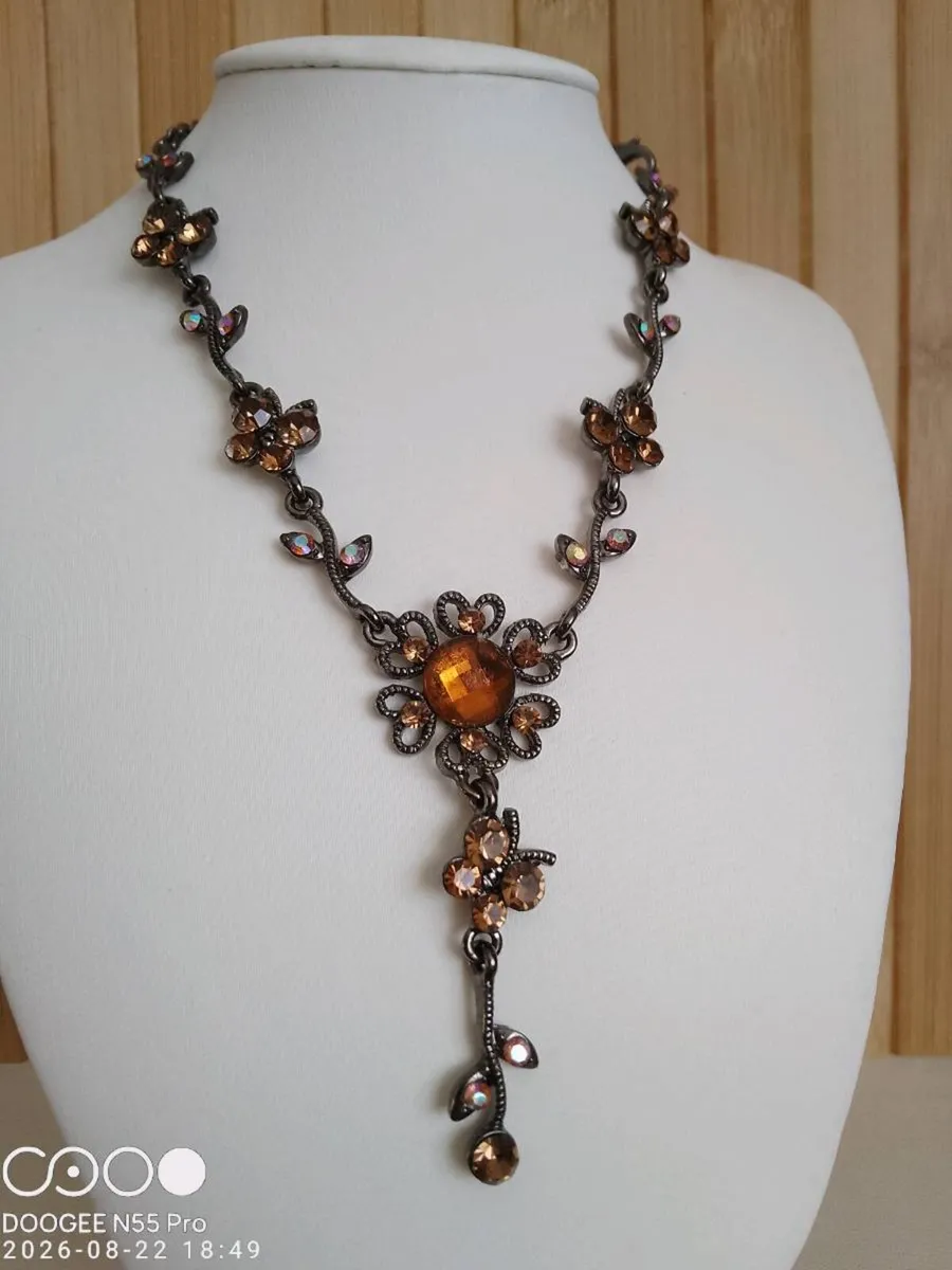 Antique Bronze Women's Necklace - Image 1