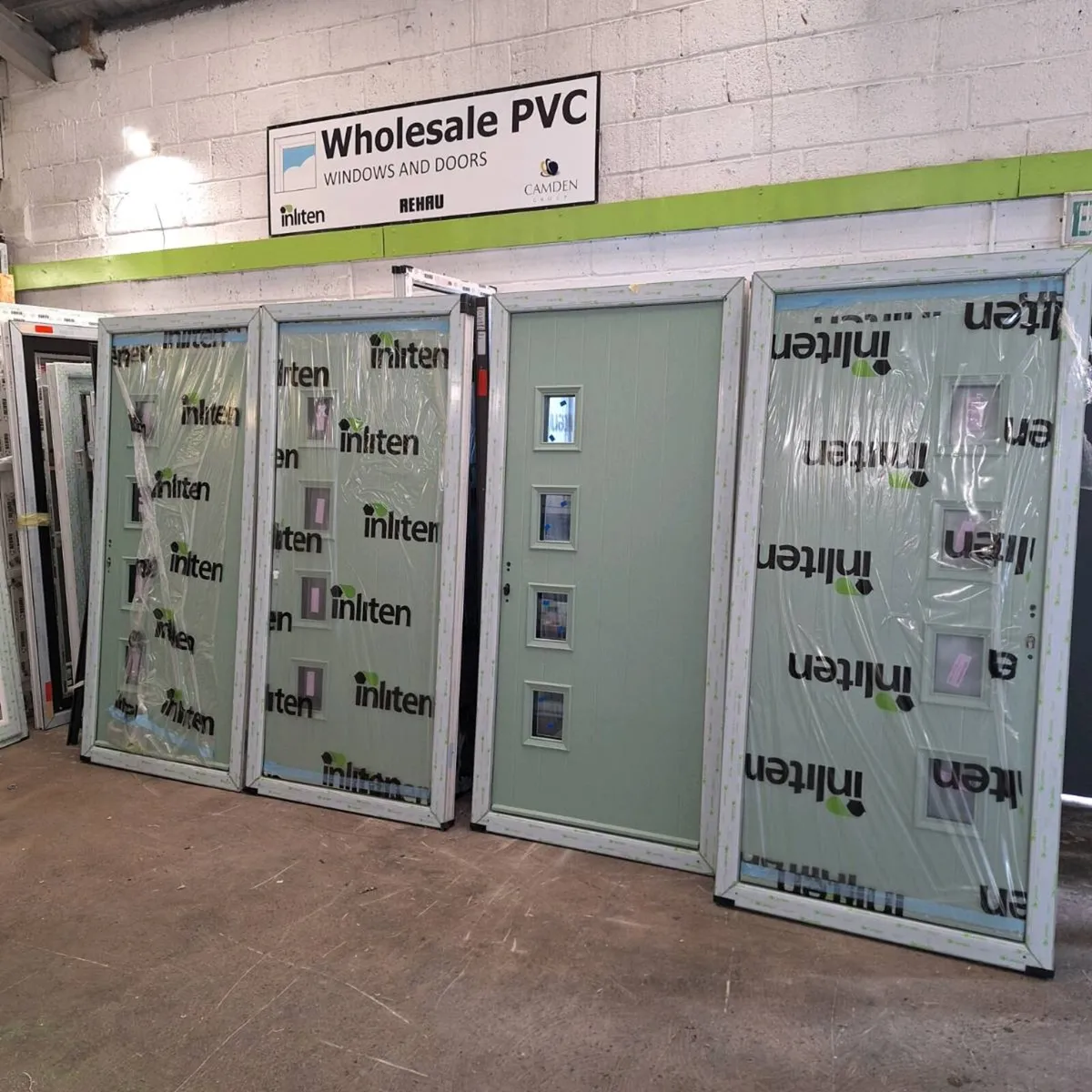 COMPOSITE  DOORS CLEARANCE SALE WPVC LTD W23F6C1 - Image 1