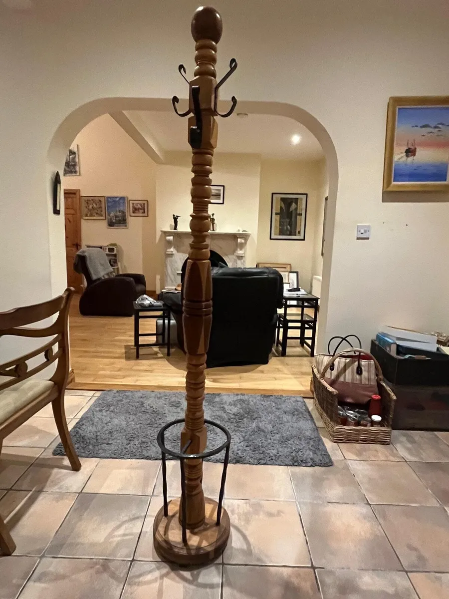 Solid Wooden Hall Coat Stand  🔥 MUST GO THIS WEEK