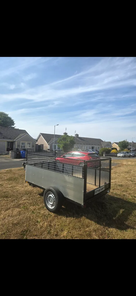 7x4 Utility Trailer/ Flatbed Bike Trailer - Image 3