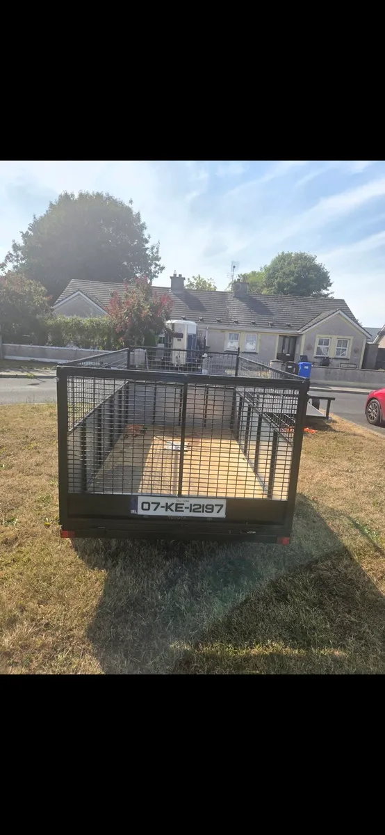 7x4 Utility Trailer/ Flatbed Bike Trailer - Image 4