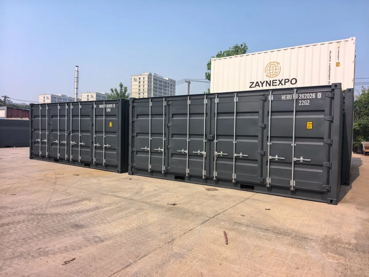 20ft shipping container with full side opening doo - Image 3