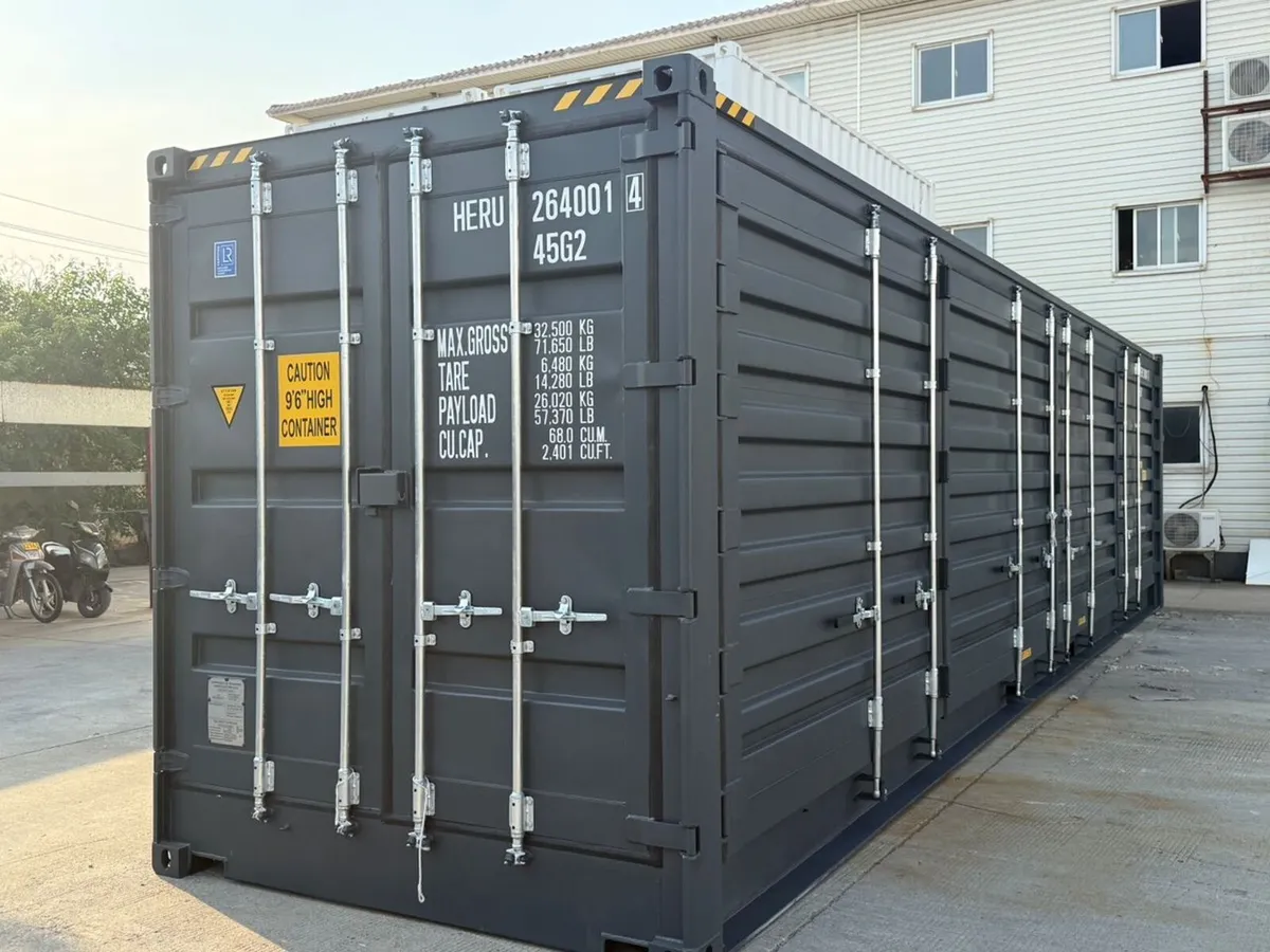 20ft shipping container with full side opening doo - Image 2