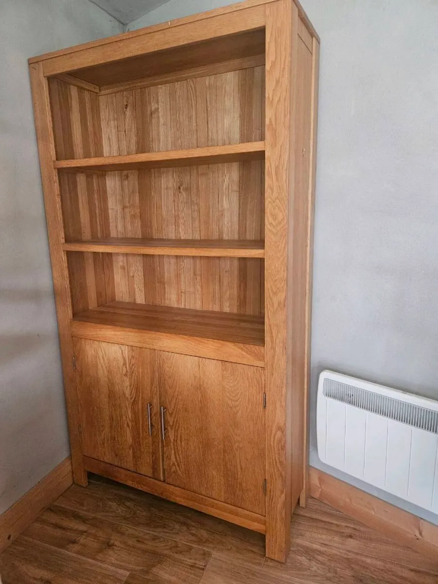 Solid Oak Dresser/  Cabinet - Image 1