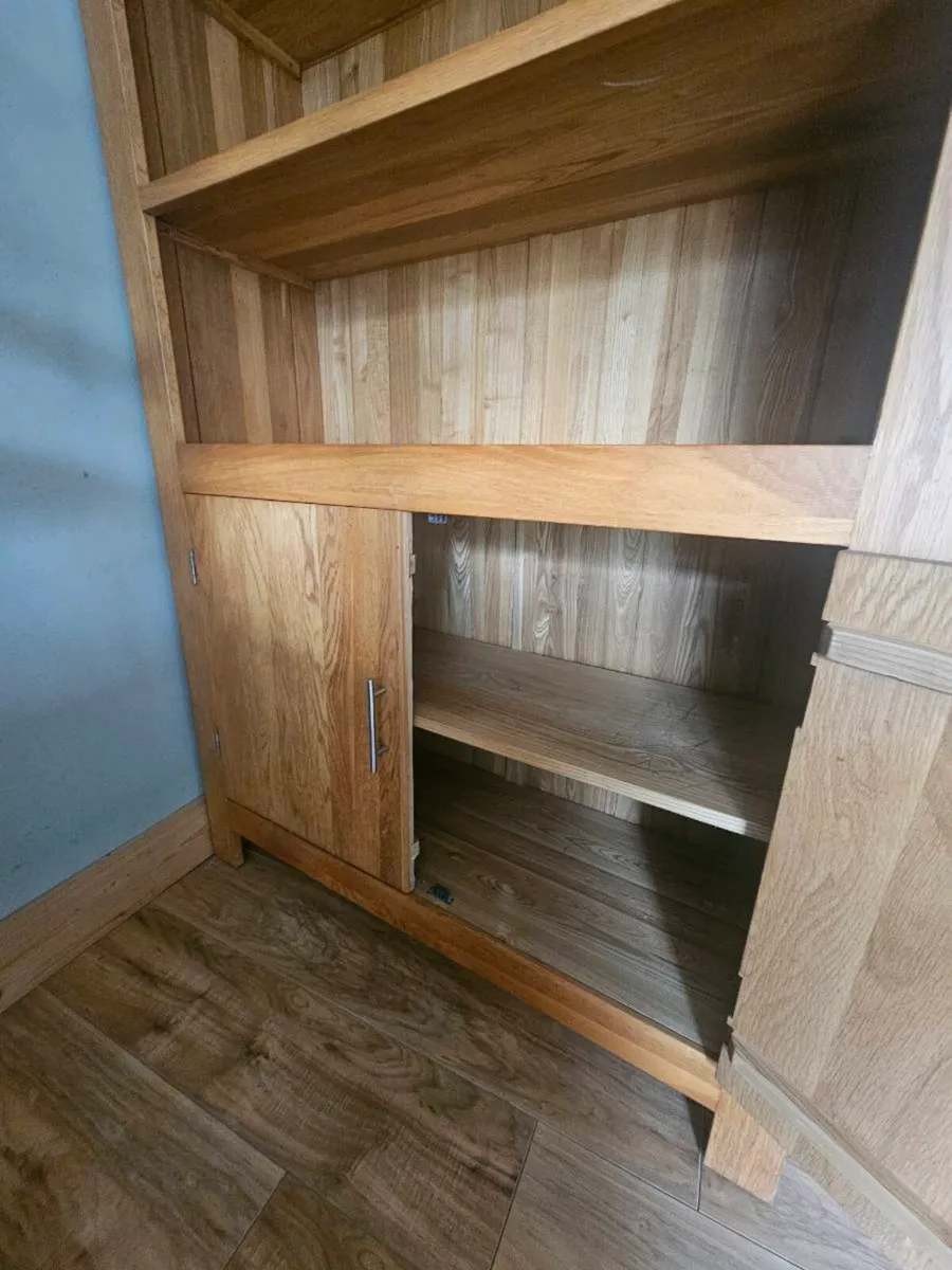 Solid Oak Dresser/  Cabinet - Image 4