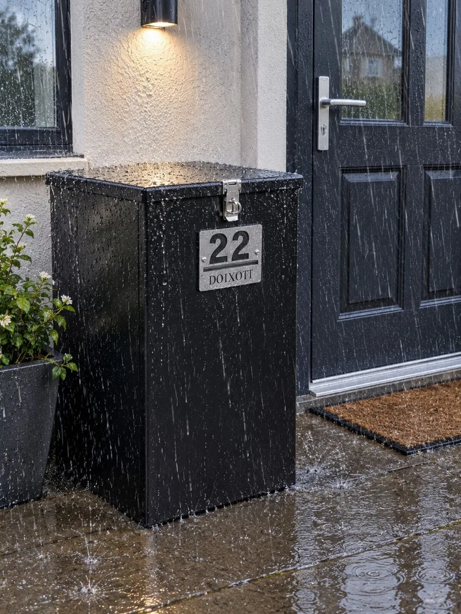 Parcel Delivery and Collection Box (Personalised) - Image 1