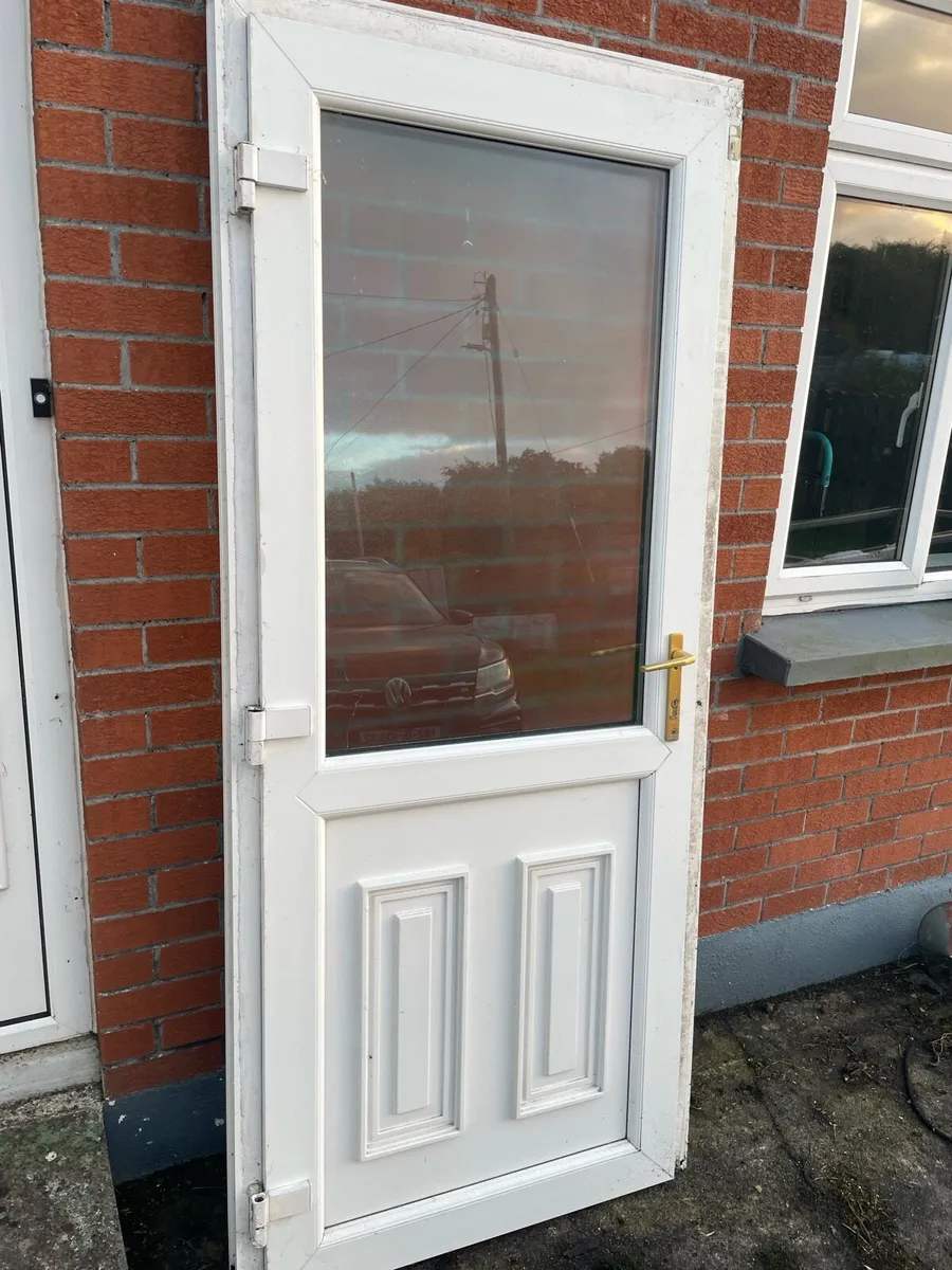 White pvc door - Image 1