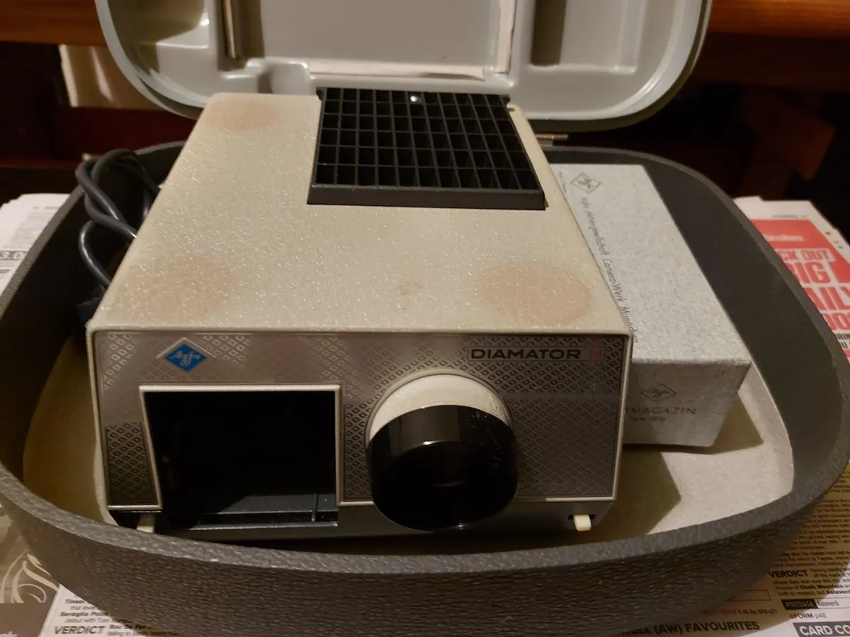 AGFA Diamator H Slide Projector, Made in Germany, - Image 2