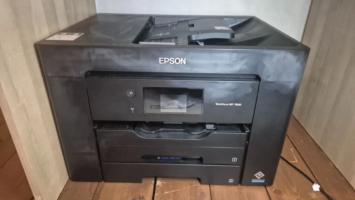 Printer Epson WorkForce WF-7830 + extra ink, peper - Image 4