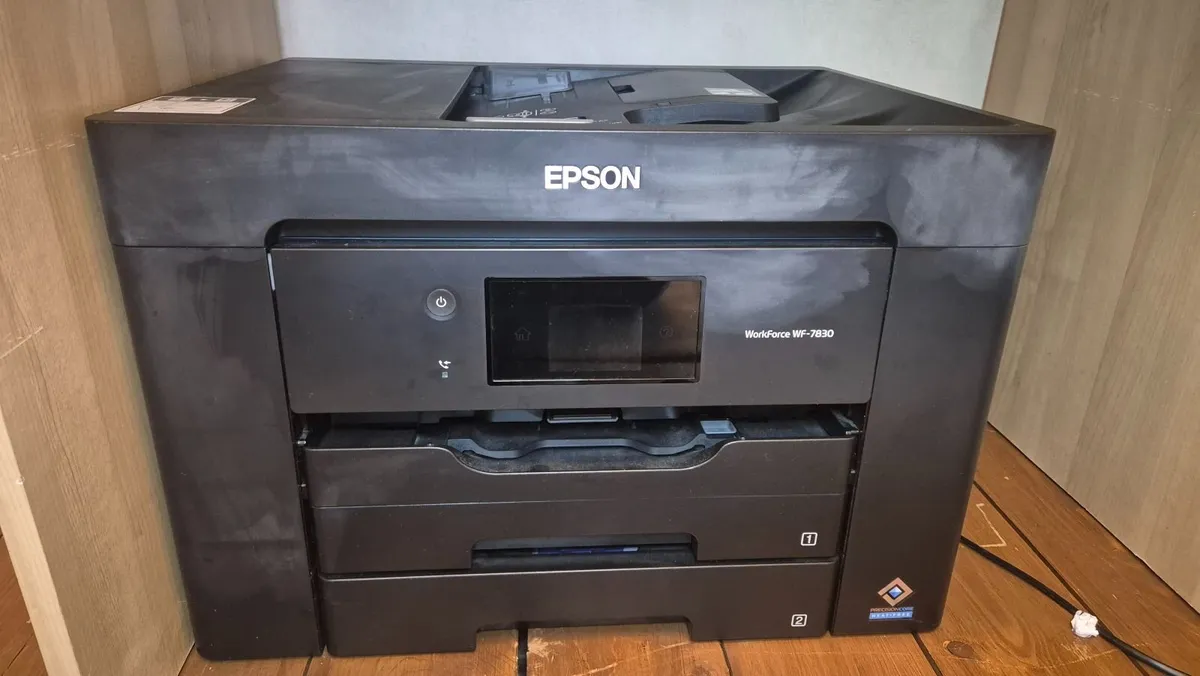 Printer Epson WorkForce WF-7830 + extra ink, peper - Image 1
