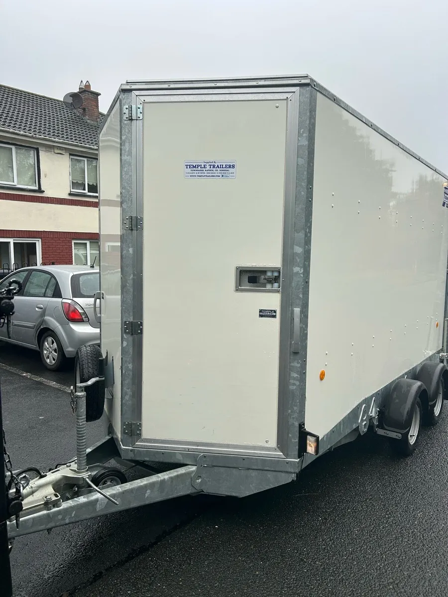 Ifor Williams BV126 twin axle trailer - Image 1