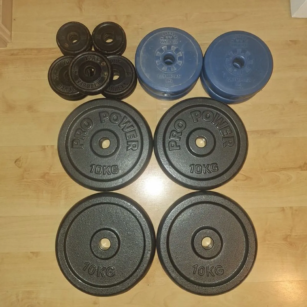 Weight Bench & 100kg of weights - Image 3