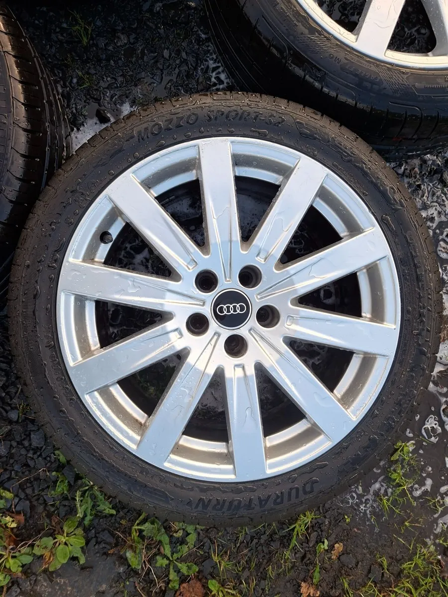 18" Genuine Audi A5 S Line Alloys with tyres - Image 3