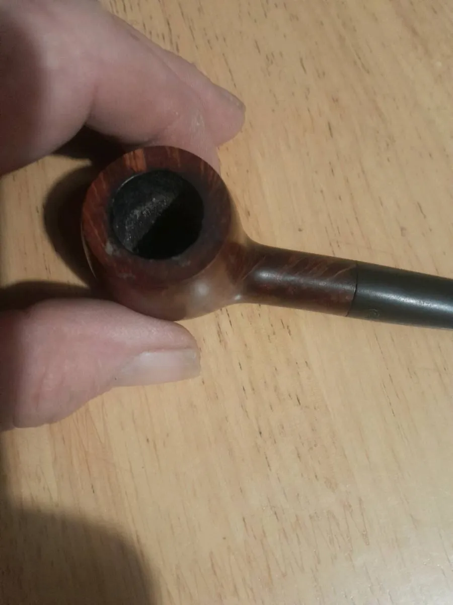 Three vintage  wooden pipes - Image 3