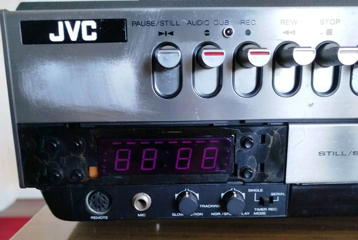 Vintage 1970s JVC HR-3330 VHS Video Cassette Retro - Image 3