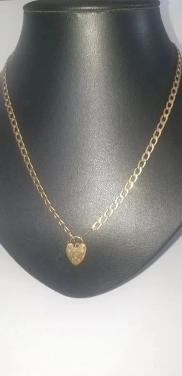 Pristine Vintage 9ct Gold UNIDOR Jailers Chain 20" - Image 2