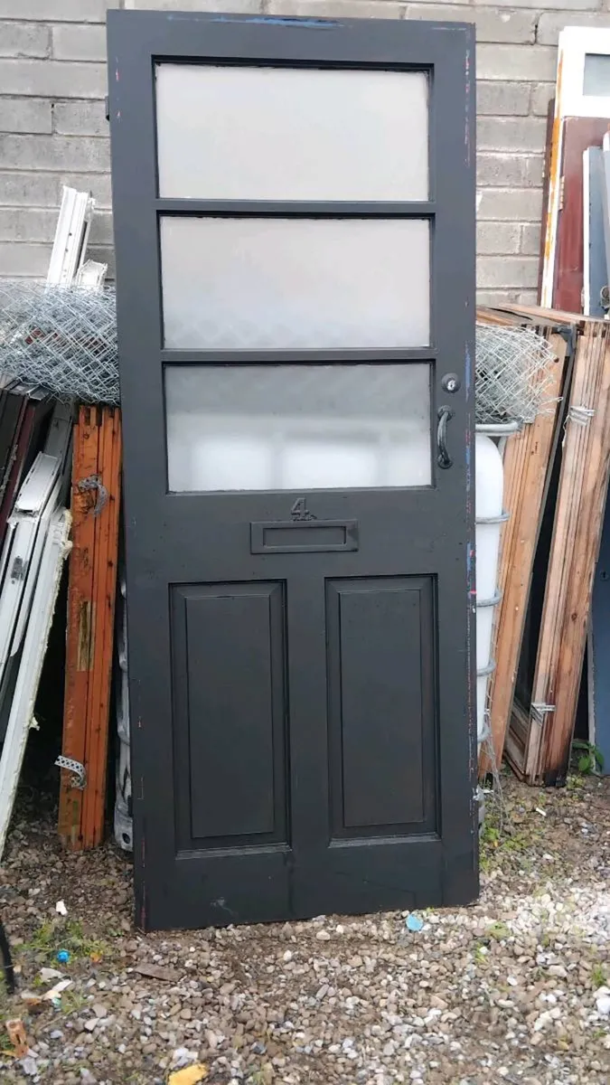 Teak door - Image 1