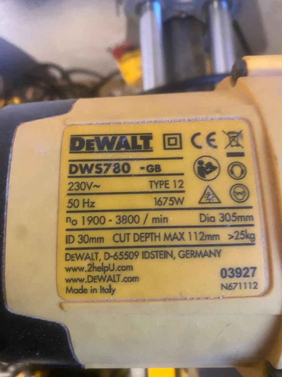 Dewalt chopsaw - Image 3