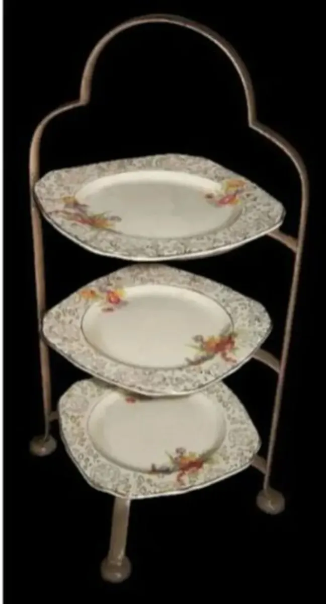 Vintage H&K Tunstall 3-Tier Cake Stand - Image 2